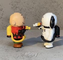 Exclusive Peanuts Mega Space Molly 100 % Charlie Brown et Snoopy scellé authentique