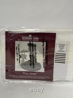 Figurine Ashton Drake Peanuts Snoopy Avril #4 Délai de Pluie Charlie Brown A1702