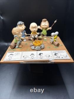 Figurine Hallmark Peanuts Gallery « C’était un été court, Charlie Brown » 2019 édition limitée