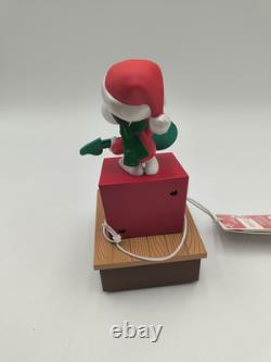 Figurine Hallmark Wireless Band Peanuts Snoopy Charlie Brown saxophone 2011 NEUVE