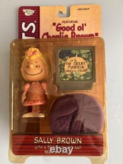 Figurine Peanuts Snoopy Charlie Brown Ensemble de 7 pièces Vintage Japon Rare Collectionnable