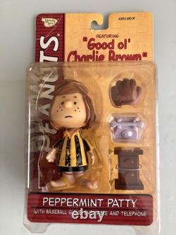 Figurine Peanuts Snoopy Charlie Brown Ensemble de 7 pièces Vintage Japon Rare Collectionnable
