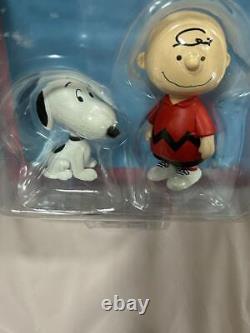 Figurine Snoopy Charlie Brown MEDICOM TOY Série UDF Ensemble de 4