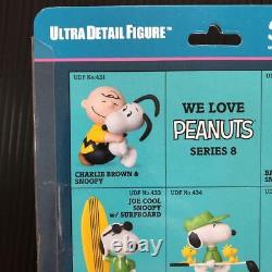 Figurine Snoopy ULTRA DETAIL FIGURE WE LOVE PEANUTS Charlie Brown Medicom Toy Lot