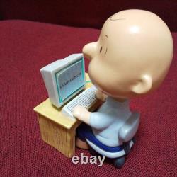 Figurine Vintage Charlie Brown Snoopy Peanuts LIMITÉE du Japon