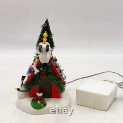 Figurine de Noël Snoopy Département 56 Ensemble de 3 Pièces Charlie Brown Sal d'Article Usagé
