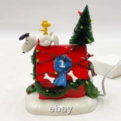 Figurine de Noël Snoopy Département 56 Ensemble de 3 Pièces Charlie Brown Sal d'Article Usagé