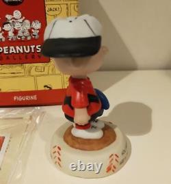 Figurine de baseball vintage Charlie Brown Snoopy Hallmark