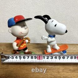 Figurine en céramique de Snoopy, Charlie Brown et Peanuts