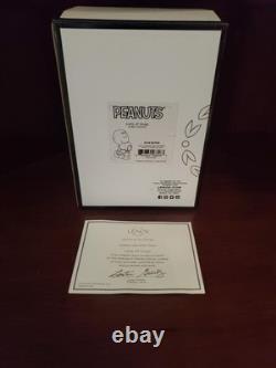 Figurine en porcelaine Lenox Charlie Brown et Snoopy Beaucoup de câlins - Iob