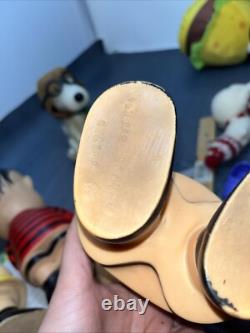 Figurine en vinyle Charlie Brown, Lucy, Linus, Snoopy des années 50/60 - 9 Untd Feature Syndicate