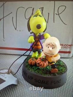 Figurine lumineuse vintage Halloween Hallmark Snoopy Charlie Brown limitée