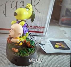 Figurine lumineuse vintage Halloween Hallmark Snoopy Charlie Brown limitée