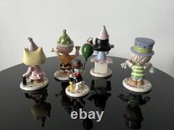 Figurines Lenox Peanuts Bonne Année 5 PC Charlie Brown Snoopy Lucy MINT