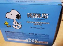 Figurines Snoopy et Wood de VCD Medicom Toys, Snoopy et Charlie Brown des Peanuts, UDF.