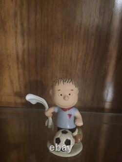Figurines de jeu de soccer Lenox Peanuts 5 PC. Charlie Brown, Snoopy et amis 857523 Neuf