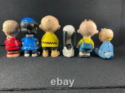 Figurines en céramique vintage Peanuts Linus Lucy Pigpen Sally Snoopy Charlie Brown