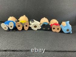 Figurines en céramique vintage Peanuts Linus Lucy Pigpen Sally Snoopy Charlie Brown