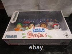 Fisher Price Little People Collection Peanuts Snoopy Charlie Brown Noël NOUVEAU