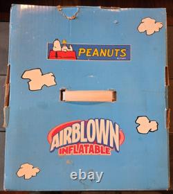 Gemme Vintage Gonflable Air Peanuts Noël Charlie Brown & Snoopy