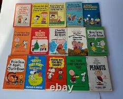 Grand lot de 47 bandes dessinées Charlie Brown Snoopy Heathcliff I. B. C. Denis la Menace