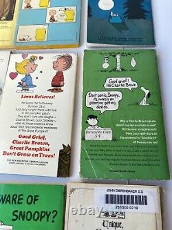 Grand lot de 47 bandes dessinées Charlie Brown Snoopy Heathcliff I. B. C. Denis la Menace