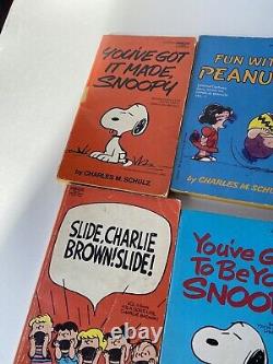 Grand lot de 47 bandes dessinées Charlie Brown Snoopy Heathcliff I. B. C. Denis la Menace