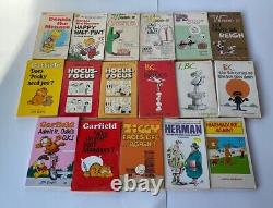 Grand lot de 47 bandes dessinées Charlie Brown Snoopy Heathcliff I. B. C. Denis la Menace