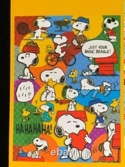 Grand lot de figurines Snoopy, livres, serre-livres, DVD, puzzles, cartes, collection de cacahuètes
