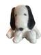 Grand Peluche Vintage Snoopy Peanuts Avec Collier