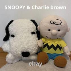 Grande peluche Snoopy Charlie Brown de taille XXL F/S