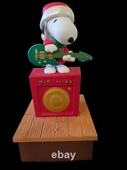 Hallmark 2011 Peanuts sans fil 3 PC Band Lucy Snoopy Charlie Brown Testé Fonctionne