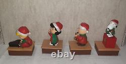 Hallmark 2011 Sans fil Peanuts Chantant Mouvement Snoopy Charlie Brown Band Fonctionne