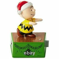Hallmark 2017 Peanuts Christmas Dance Party Charlie Brown Lucy Snoopy Linus Nouveau