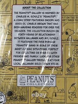 Hallmark Keepsake Peanuts Gallery 2000 Charlie Brown Édition Limitée Non Ouverte