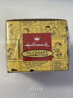 Hallmark Keepsake Peanuts Gallery 2000 Charlie Brown Édition Limitée Non Ouverte