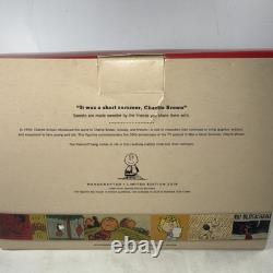 Hallmark LTD 2019 Peanuts Figurine RARE 'C'était un court été, Charlie Brown'