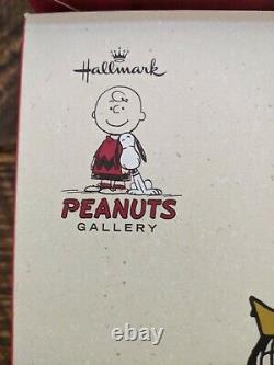 Hallmark Peanuts Gang Charlie Brown Snoopy Retraité Nativité Full Set 11 Pièce