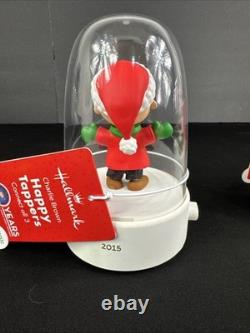 Hallmark Peanuts Happy Tappers 2015 Charlie Brown, Linus, Snoopy Ensemble NOS À LIRE