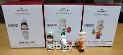 Hallmark Snoopy Lucy Charlie Brown Ornement
