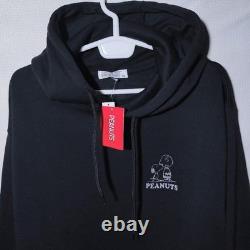 Hoodie XL Snoopy Charlie Brown Comic Peanuts Fleece Dos