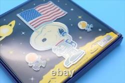 Insigne D'épingle Des Astronautes Snoopy Kiddy Land Limited Charlie Brown Woodstock 1