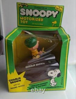 Jouet Aviva Snoopy Vintage Charlie Brown Motorizer.
