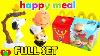 Jouets Du Happy Meal De Mcdonald's De 2015 Du Film Peanuts Avec Snoopy, Ensemble Complet