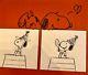 Joyeux Anniversaire Charlie Brown 1er Livre D’édition, Signé Avec Un Dessin De Snoopy
