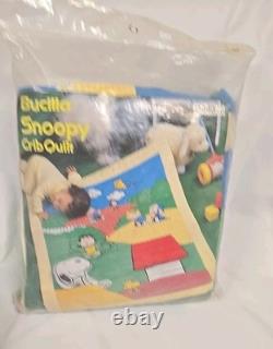 Kit Bucilla PEANUTS Snoopy Charlie Brown Couverture de Berceau 48826