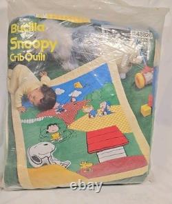Kit Bucilla PEANUTS Snoopy Charlie Brown Couverture de Berceau 48826