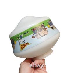 Kit d'éclairage de ventilateur de plafond VTG Peanuts Sports Fan 42 avec quatre pales Snoopy Charlie Brown