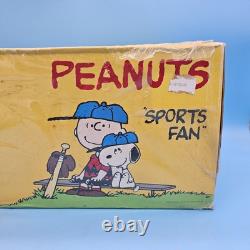 Kit de lumière de ventilateur de plafond VTG Peanuts Sports Fan 42 pouces à quatre pales Snoopy Charlie Brown