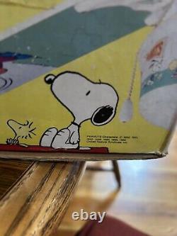 Kit de lumière de ventilateur de plafond pour les fans de sport de Peanuts Vtg 42 quatre lames Snoopy Charlie Brown